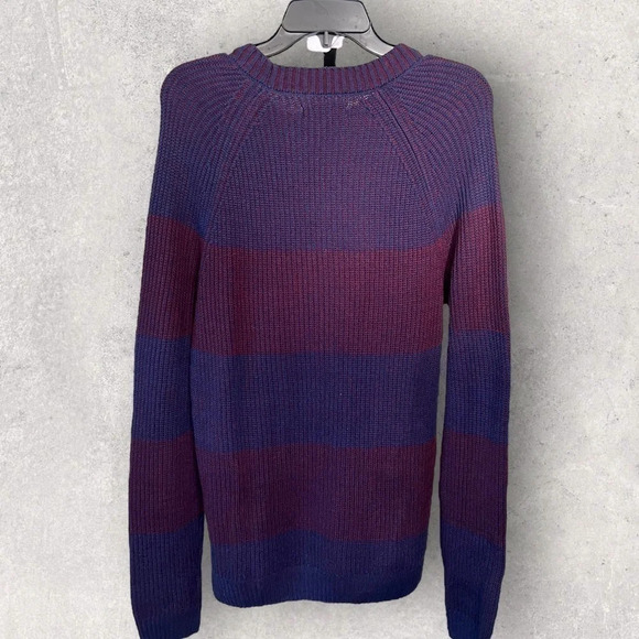 Men’s INC International Concepts sweater blue & red NEW Sizes: MEDIUM & XSMALL - Picture 4 of 9